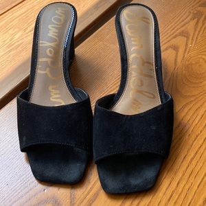 Used Once. Size 10 Same Edelman black heel